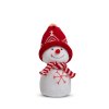 Vianočná dekorácia - snehuliak - 20 cm - 3 druhy