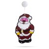 LED PVC dekorácia do okna - mikuláš - 27 x 17 cm - 3 x AAA