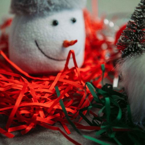 Vianočná dekorácia - 3 farebný papier - 20 g