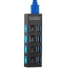 4-portový USB rozbočník so spínačmi