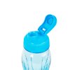 Športová fľaša - plastová,priehľadná - 750 ml, 3 farby