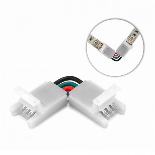 Sada spínačov RGB LED pásikov 4 pin 10 mm ''L''