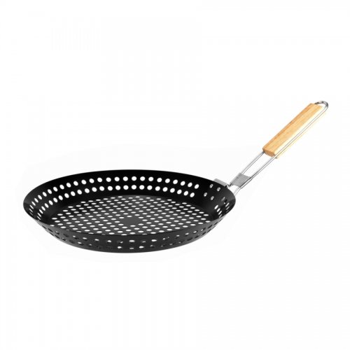 BBQ / panvica na pečenie gaštanov 31*3,5 cm