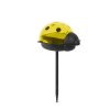 LED solárna lampa - lienka - studená biela - červená / žltá - 75 x 60 x 140 mm