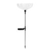 Solárna medúza z optických vlákien - 80 cm - farebné LED