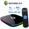 Q Plus Pro - Android TV Box, Facebook, Youtube, Netflix aplikácie, 4 GB RAM + 32 GB ROM