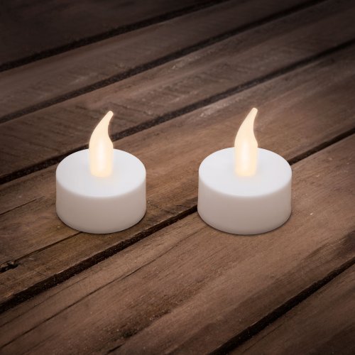 LED čajová sviečka 2 ks / blister