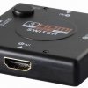 HDMI prepínač rozbočovač 3 portový HDMI prepínač