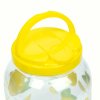 Dávkovač nápojov s kohútikom, plastová sada pohárov - 3,8 l - citrón