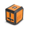 Laserový nivelačný prístrok - mini - 2 x AAA - max 10 m - červený laser