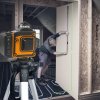 Laserová nivelačná sada - max 15 m - 16 zelených laserov -3D/360°-  akumulátory, 2 konzole, okuliare