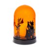 Halloweenska LED dekorácia - oranžová - 3 x AAA - 8 x 12,5 cm