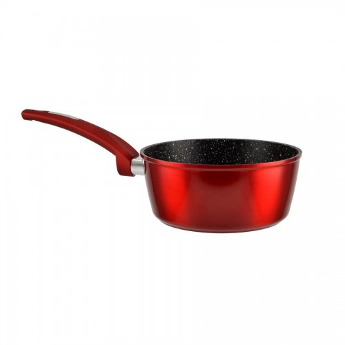 Metal Red Line nepriľnavý hliníkový kastról bez pokrievky 18 cm indukčný
