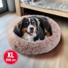 Pelech pre psy - kruh - veľkosť "XL" - 80 cm - svetlohnedý