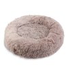 Pelech pre psy - kruh - veľkosť "XL" - 80 cm - svetlohnedý