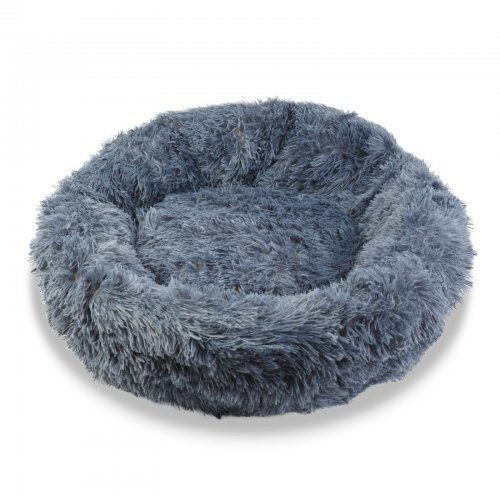 Pelech pre psy - kruh - veľkosť "XL" - 80 cm - sivý