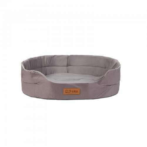 Pelech pre psy - 40 x 30 x 11 cm - sivý