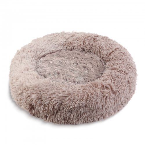 Pelech pre psy - kruh - veľkosť "XL" - 80 cm - svetlohnedý