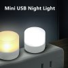 Sada Mini USB nočných lámp Teplá biela 10 ks