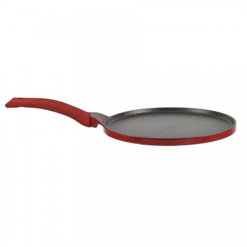 Metal Red Line nepriľnavá hliníková plochá panvica/palacinkovač 26*1,3 cm indukčná