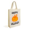 Halloweenska darčeková taška - 30 x 40 cm - "Happy Halloween" tekvica