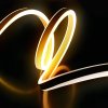 NEON LED pás - teplá biela - 5 m - 220-240V - 2835 SMD - 120 LED/m- 6W/m