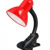 Stolná lampa s klipom Esperanza