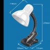 Stolná lampa s klipom Esperanza