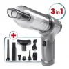 Cleanmaxx cyklónový akumulátorový ručný vysávač v 9-dielnej sade 7,4V