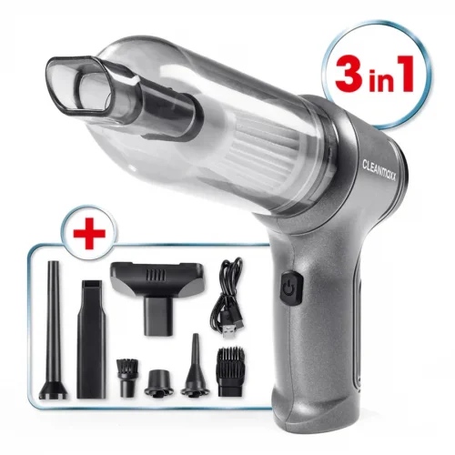 Cleanmaxx cyklónový akumulátorový ručný vysávač v 9-dielnej sade 7,4V