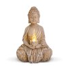 Solárny Buddha - 1 LED - 12,5 x 8,5 x 19 cm - 2 druhy