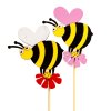 Zapichovacia dekorácia - včielka - 2 druhy - 33 cm