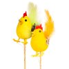 Veľkonočná dekorácia – kohút – 2 druhy – zapichovateľný – 24 cm
