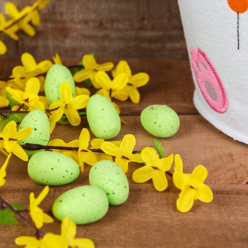 Veľkonočná dekorácia - sada vajíčok - 3 druhy - 3 cm - 36 ks / balenie