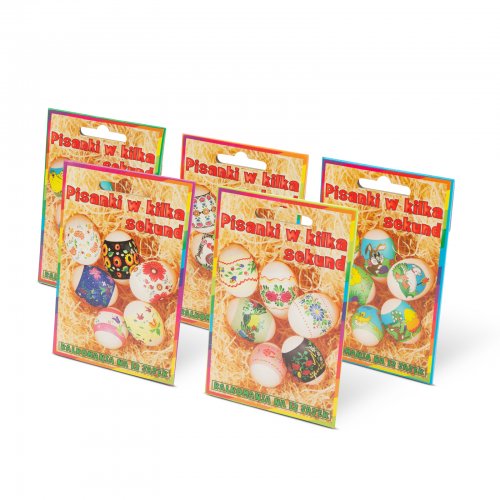 Veľkonočná dekorácia - sada nálepok - 12 ks / balenie