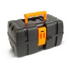 Otvorená taška na náradie s podnosom - trojitý podnos - plast - 37 x 23 x 21 cm