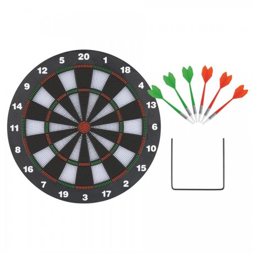 DoYourDart Šípkarský terč so 6 šípkami a stojanom