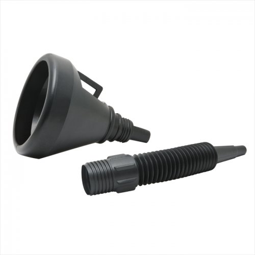 Palivový lievik - s kovovým filtrom - 36 x Ø3,5/13,5 cm