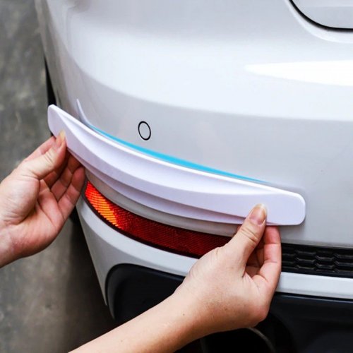 Lišta proti nárazom na auto Biela