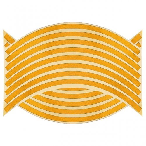 Tuningový pásik oranžový 16 ks