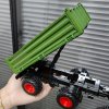 Realistický traktor s prívesom 42 cm