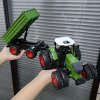 Realistický traktor s prívesom 42 cm