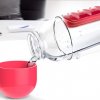 Plastová fľaša na vodu s týždenným dávkovačom liekov 600 ml - viac farieb