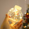 Závesná vianočná dekorácia 110 LED, guľa, 3 m
