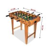 Mini stolný futbal – 69 x 37 x 62 cm
