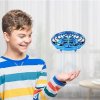 UFO drón lietajúca detská hračka – s LED svetlom, na batériu – 11 x 11 x 4 cm