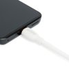 Dátový kábel - Type-C / USB-A - biely - 1 m - 2.4A - 12 W