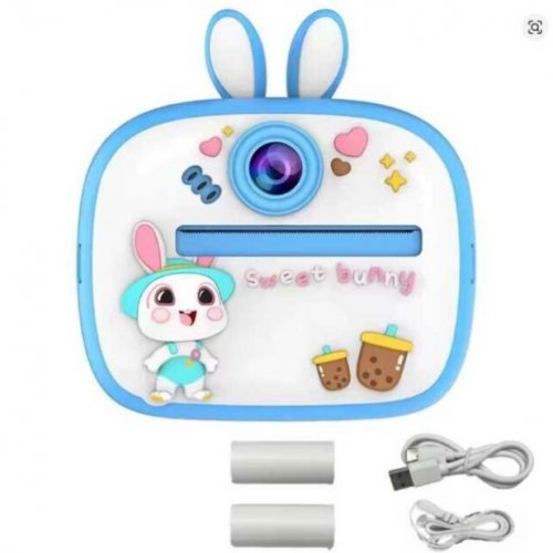 Detský digitálny mini fotoaparát s motívom zajačika