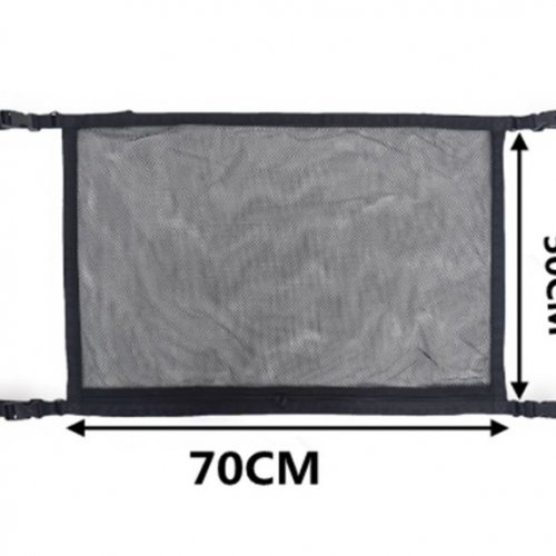 Sieťový autoorganizér – 70 x 50 cm – čierny, polyester