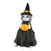 Halloween dekorácia - duch, mačka, tekvicová hlava - 21 cm  